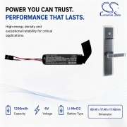 Battery compatibleWith Omnilock