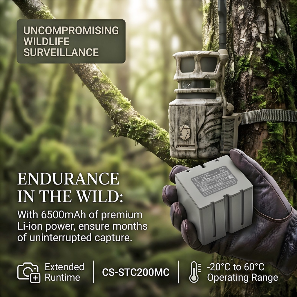 Akku kompatibel mit Stealth cam CS-STC200MC