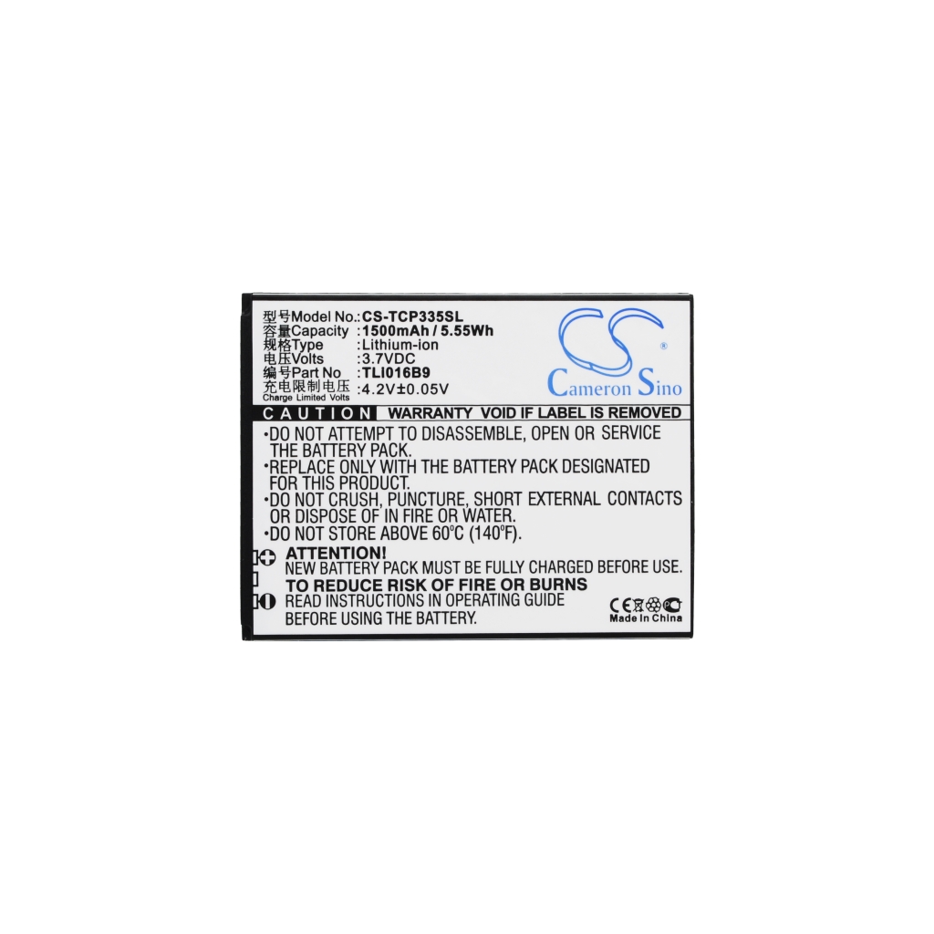 Akku kompatibel mit TCL CS-TCP335SL