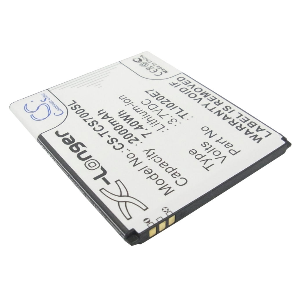 Battery Replaces TLi020E1