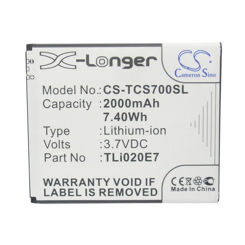 Battery Replaces TLi020E1