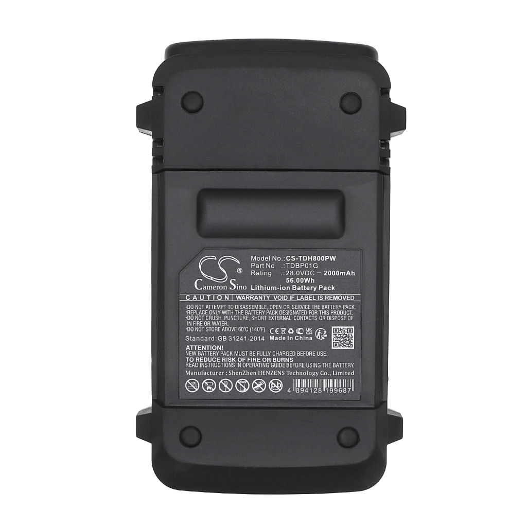 Elektrowerkzeuge Akkus Teccpo CS-TDH800PW