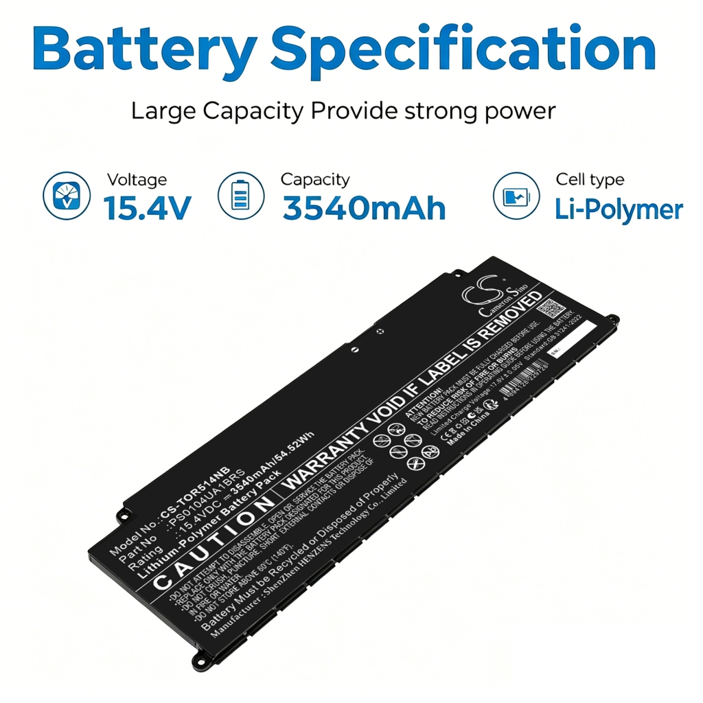 Battery compatible with Notebook battery