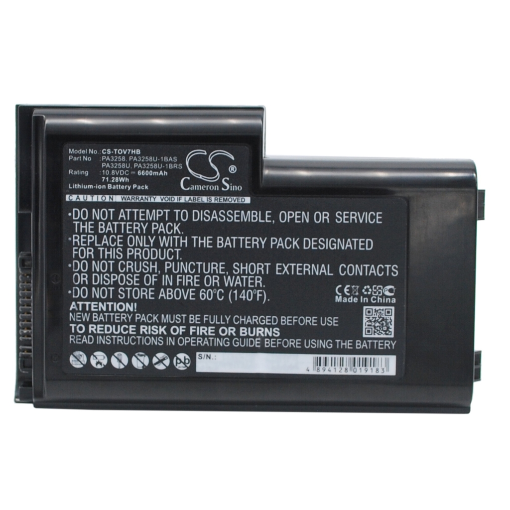 Akku kompatibel mit Toshiba CS-TOV7HB