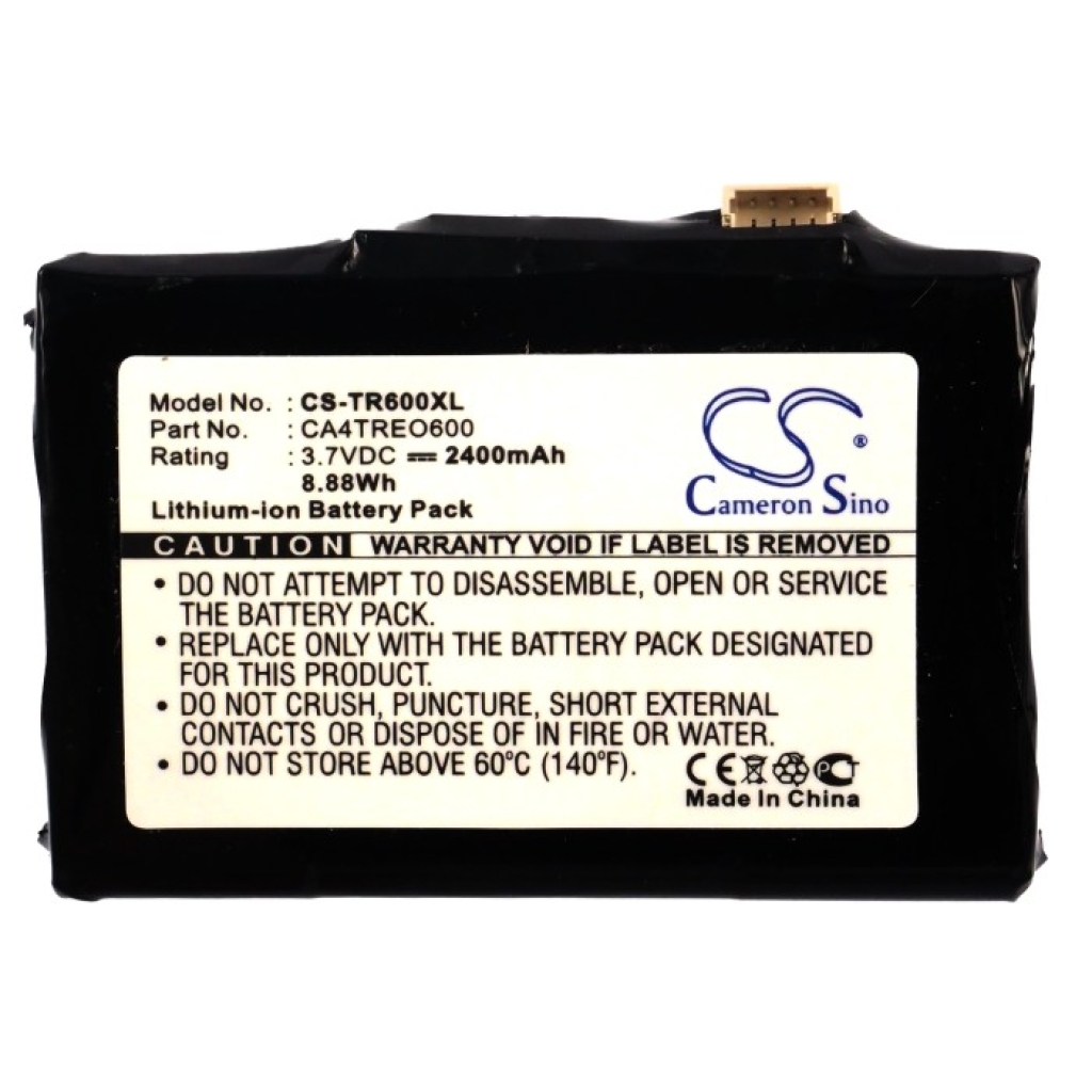 Compatible battery replacement for Palm CA4TREO600