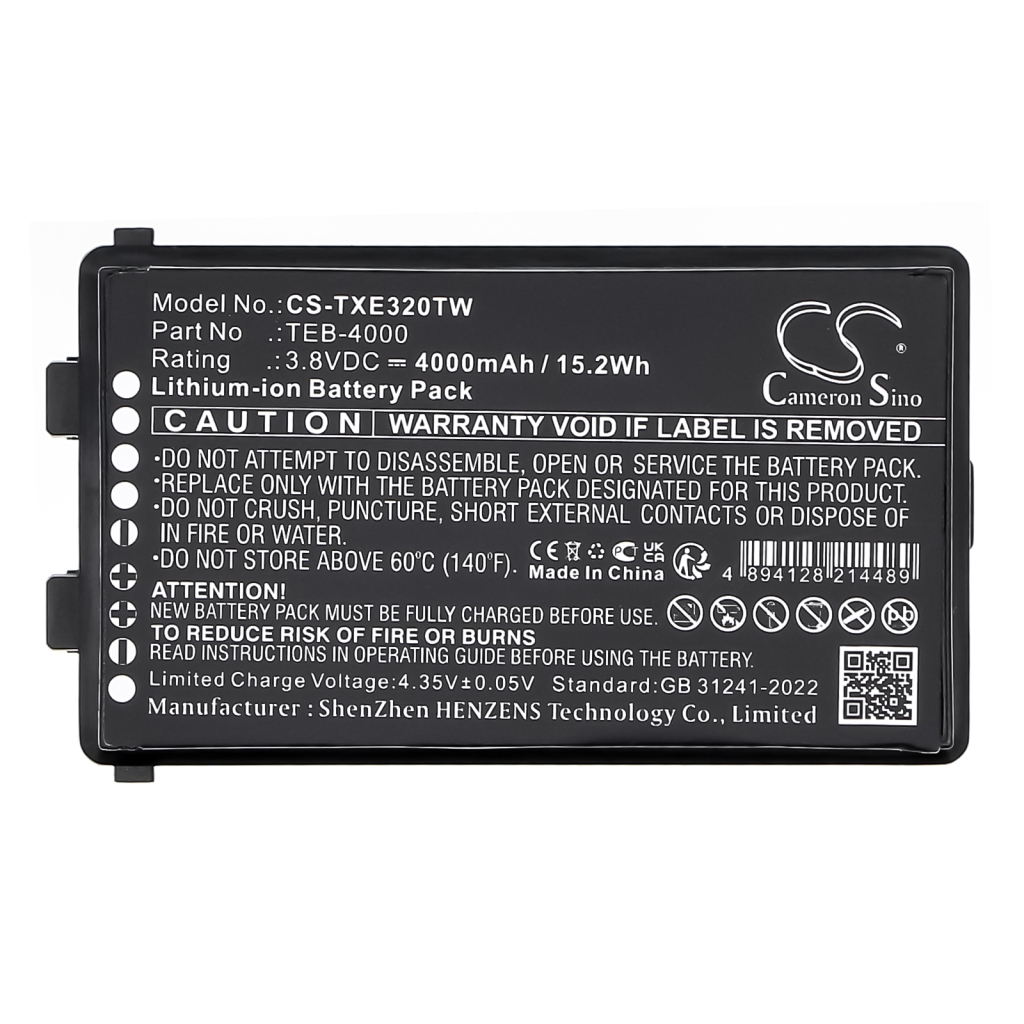 Walkie-Talkie Akkus Telox CS-TXE320TW