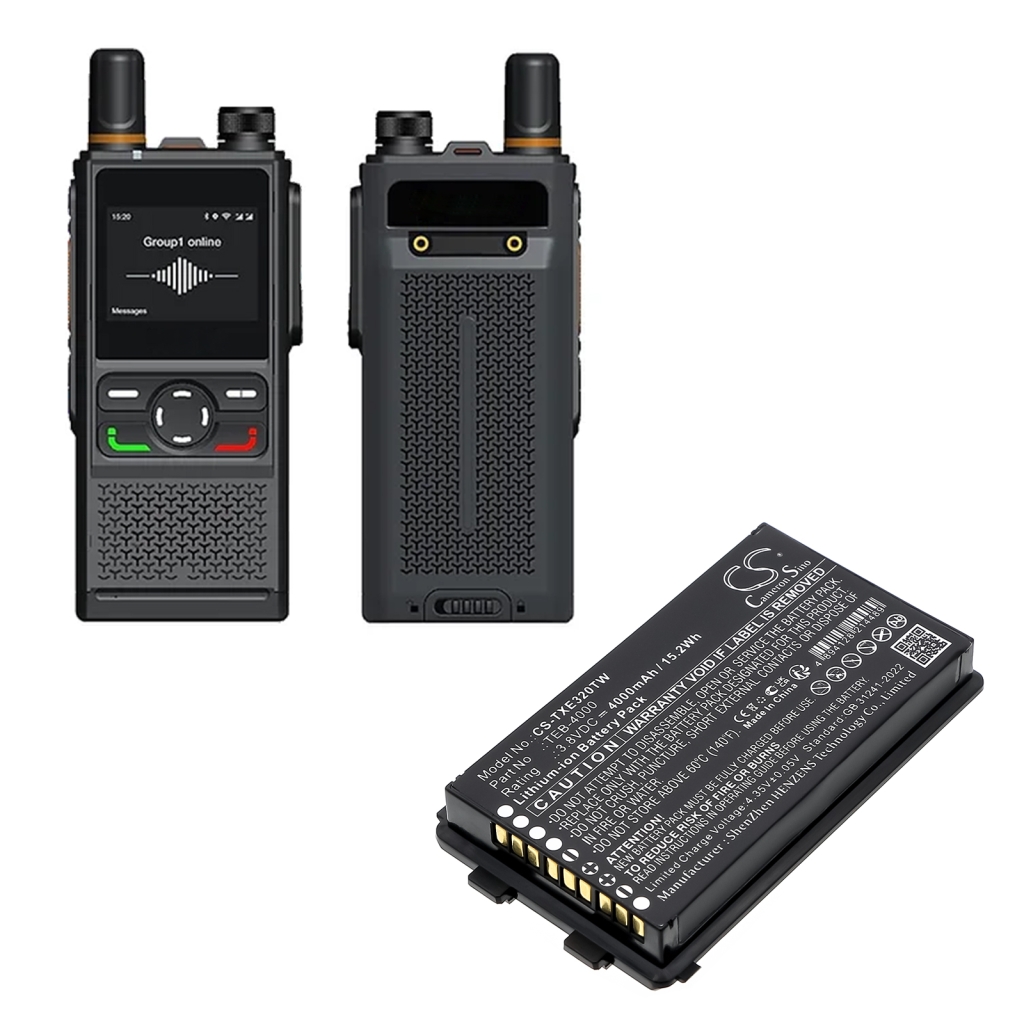 Walkie-Talkie Akkus Telox CS-TXE320TW