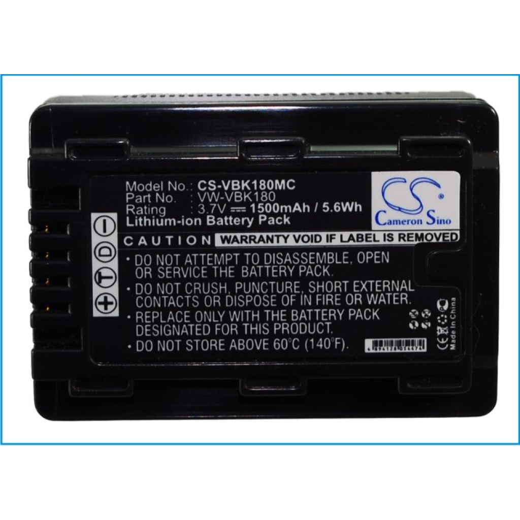 Camera Battery Panasonic HDC-SDX1H