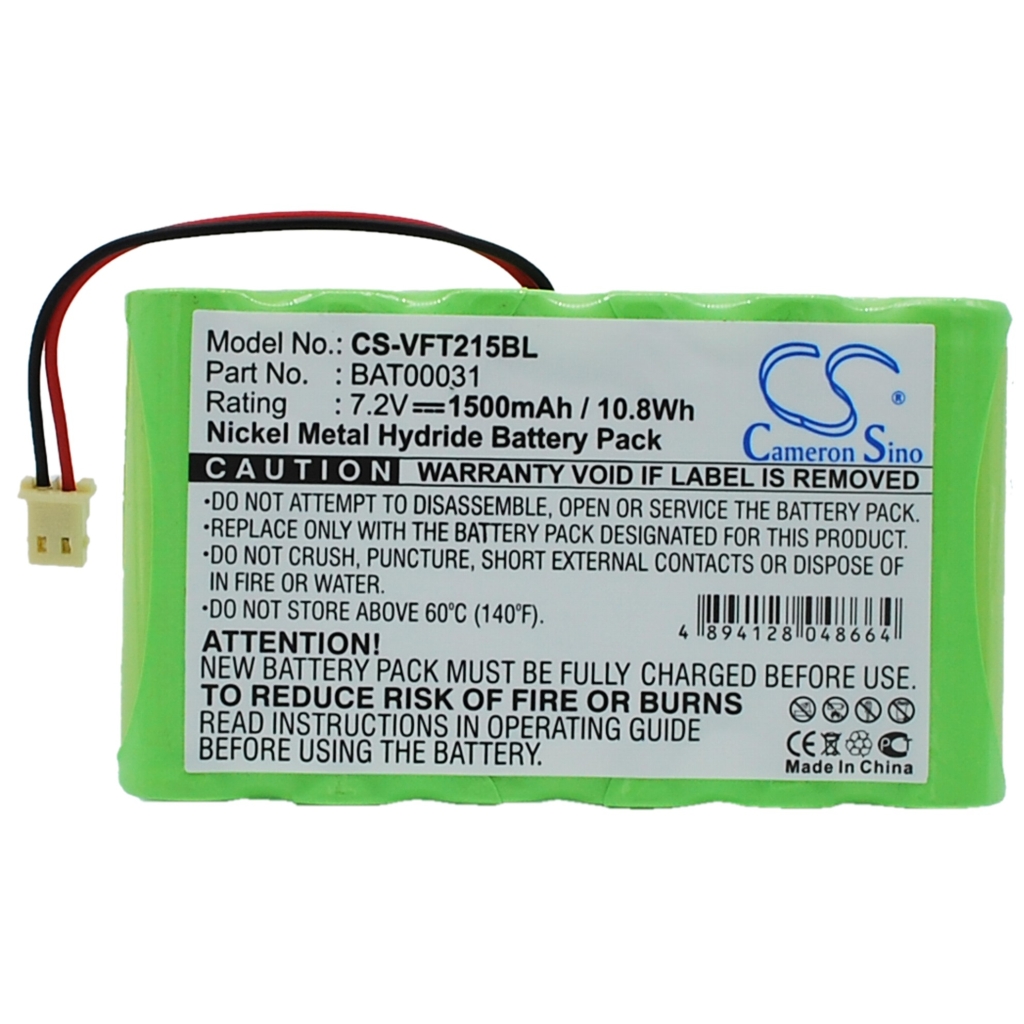 Compatible battery replacement for Verifone BAT00031