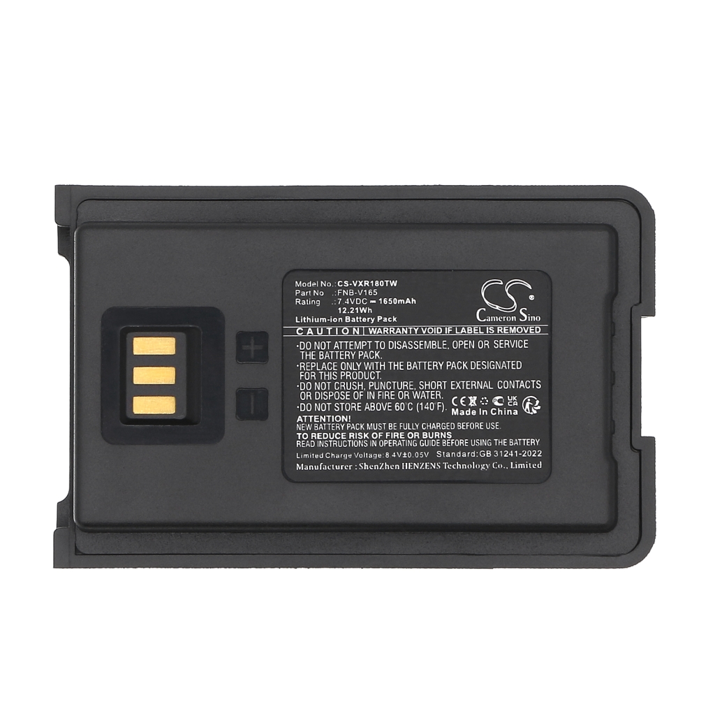 Walkie-Talkie Akkus Vertex standard CS-VXR180TW
