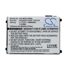 Kompatibler Ersatzakku für Unitech 1400-202501G,191-908304-200,201709,4006-0319,600538...