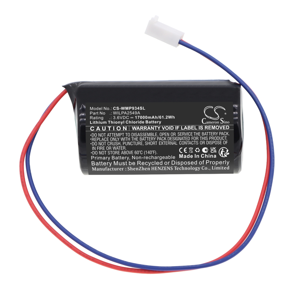 Akku kompatibel mit Water meter CS-WMP934SL