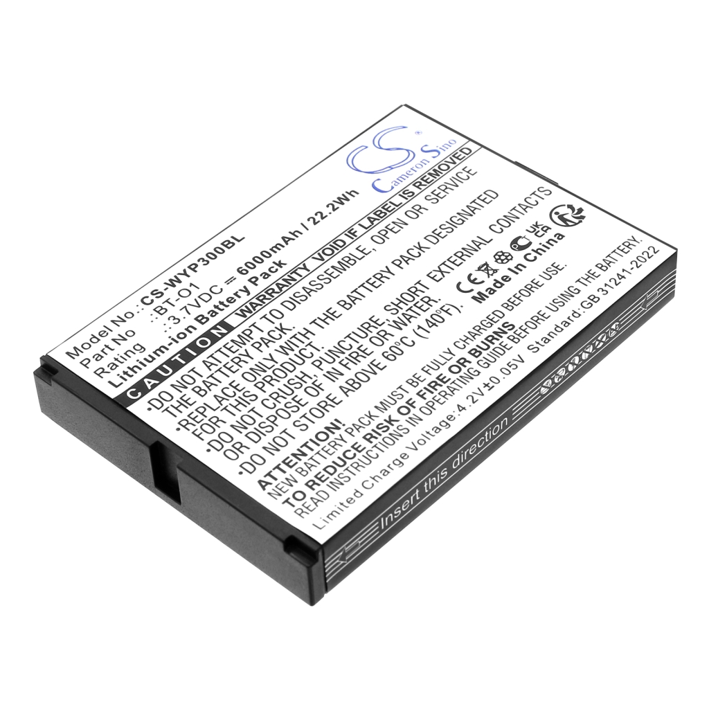Bezahlterminal Akkus Wiseasy CS-WYP300BL