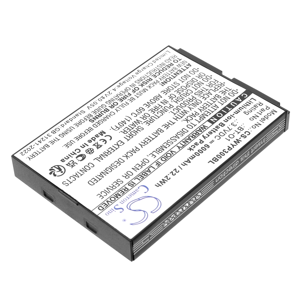Bezahlterminal Akkus Wiseasy CS-WYP300BL
