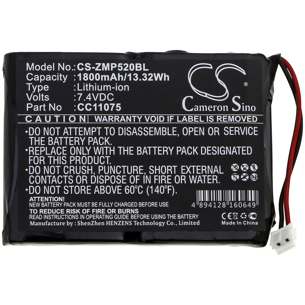 Printer Battery Zebra CS-ZMP520BL