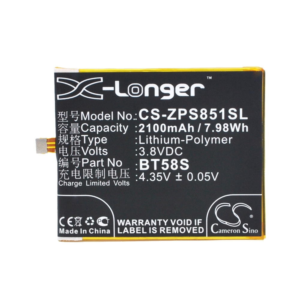 Akku kompatibel mit Zopo CS-ZPS851SL
