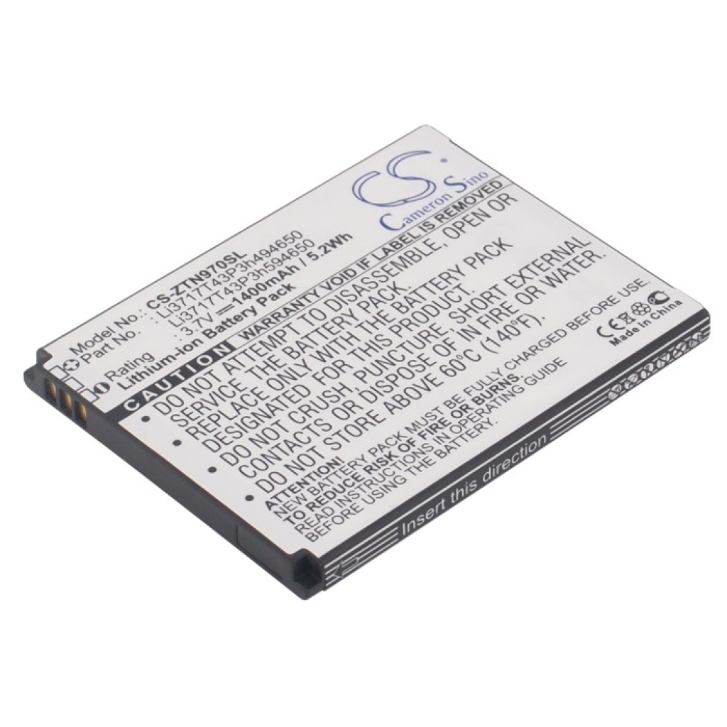 Battery Replaces Li3717T43P3h594650