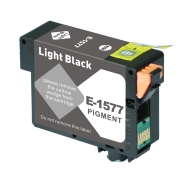 Kompatibel mit Epson T1577 / 29.5ml Tinte Hellschwarz (Tintenpatronen)