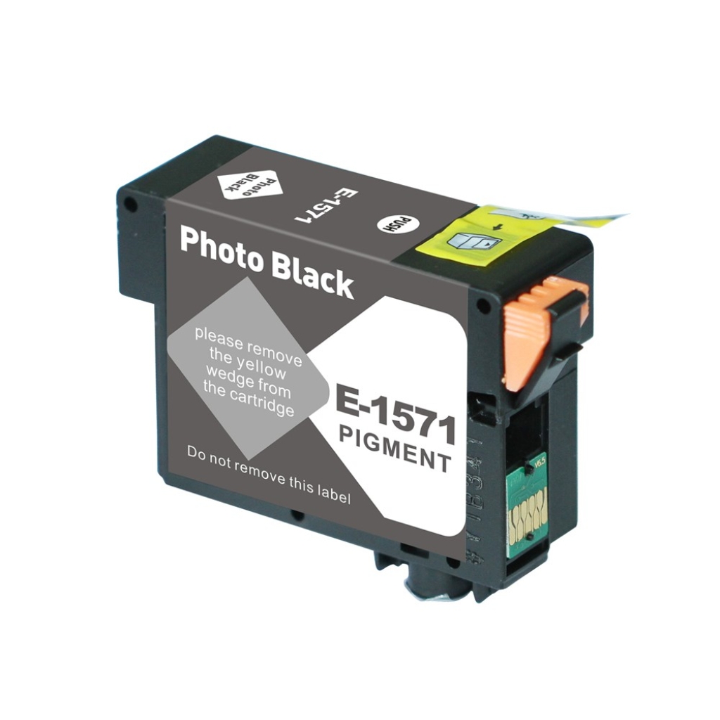Kompatibel mit Epson T1571 / 29.5ml Tinte Foto‑schwarz (Tintenpatronen)