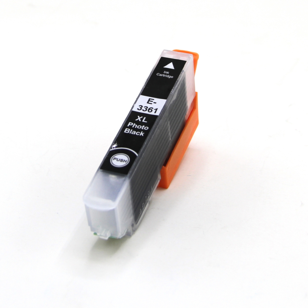Kompatibler Ersatz für Kompatibel mit Epson C13T33614012 / 13ml Tinte Foto‑schwarz (Tintenpatronen)