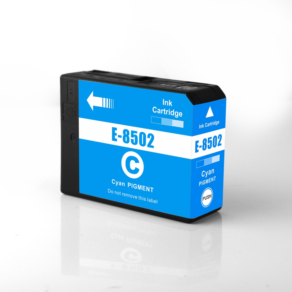 Kompatibel mit Epson T8502 / 87ml Tinte Cyan (Tintenpatronen)