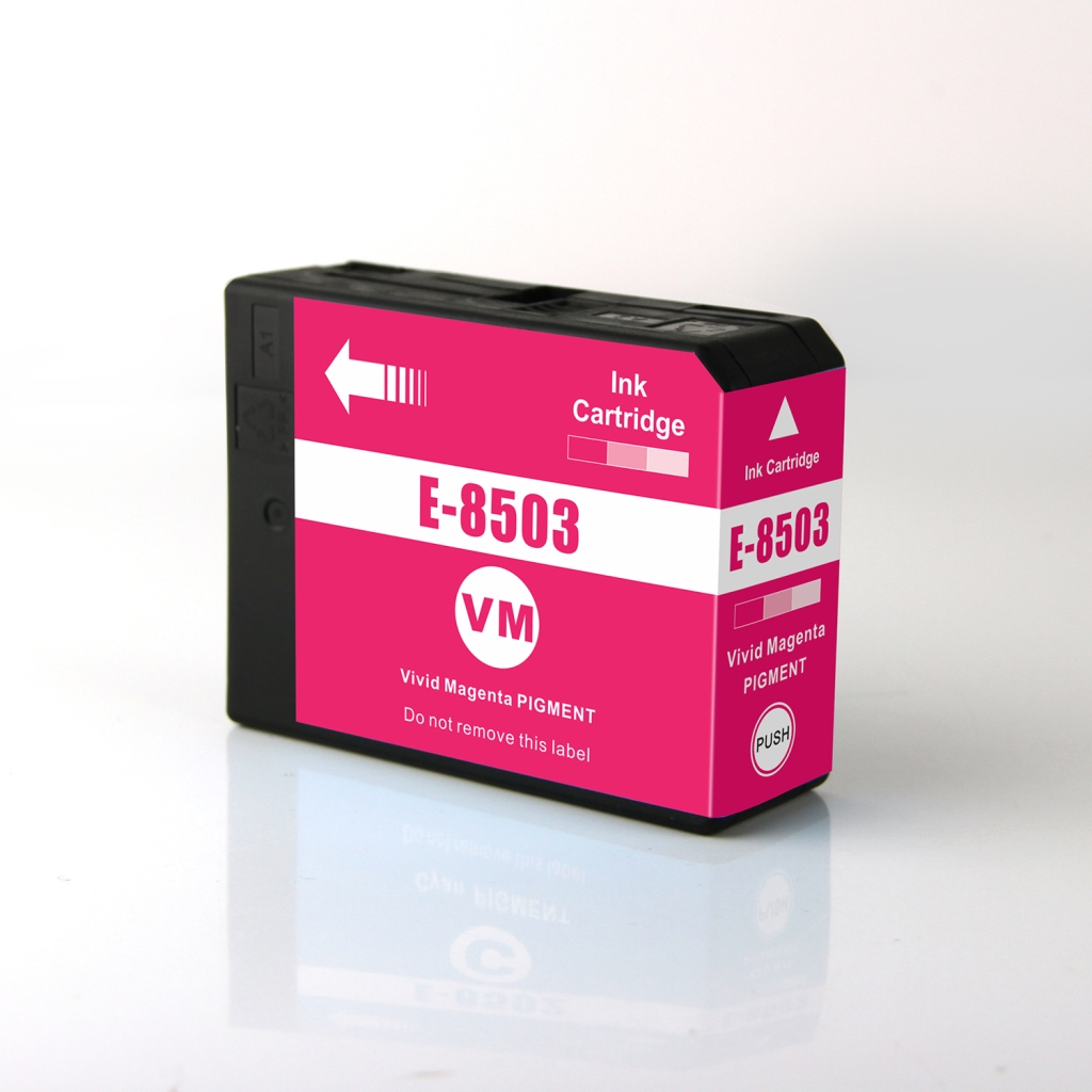 Kompatibel mit Epson T8503 / 87ml Tinte Kräftiges magenta (Tintenpatronen)
