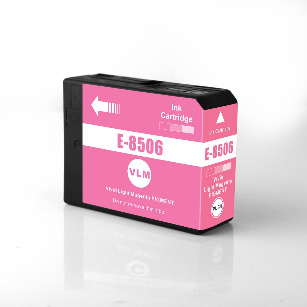 Kompatibel mit Epson T8506 / 87ml Tinte Kräftiges helles magenta (Tintenpatronen)