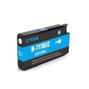 Kompatibel mit HP 711C / 30ml Tinte Cyan (Tintenpatronen)