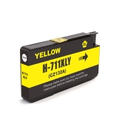 Kompatibel mit HP 711Y(CZ132A) / 30ml Tinte Gelb (Tintenpatronen)