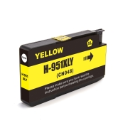 Kompatibel mit HP 951XLY(CN048AN) / 30ml Tinte Gelb (Tintenpatronen)