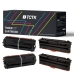 TCTK Toner Cartridges CLT-K506L 3-pack Black Magenta Yellow compatible with Samsung CLP-680 CLP-680DW CLP-680DW/GOV CLP-680ND CLP-680ND/GOV CLX-6260 CLX-6260FD CLX-6260FR CLX-6260FW, replaces SU171A