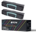 TCTK Toner X264 Schwarz kompatibel mit Lexmark X264dn X360 X363dn X364dn X364dw, ersetzt X264A11G