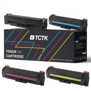 TCTK Toner 415X 4er Set CMYK kompatibel mit HP Color LaserJet Enterprise M455dn, für Color LaserJet Enterprise MFP M480f, für Color LaserJet Pro MFP M450 M454 M454dn M454dw M454fw, ersetzt W2030X